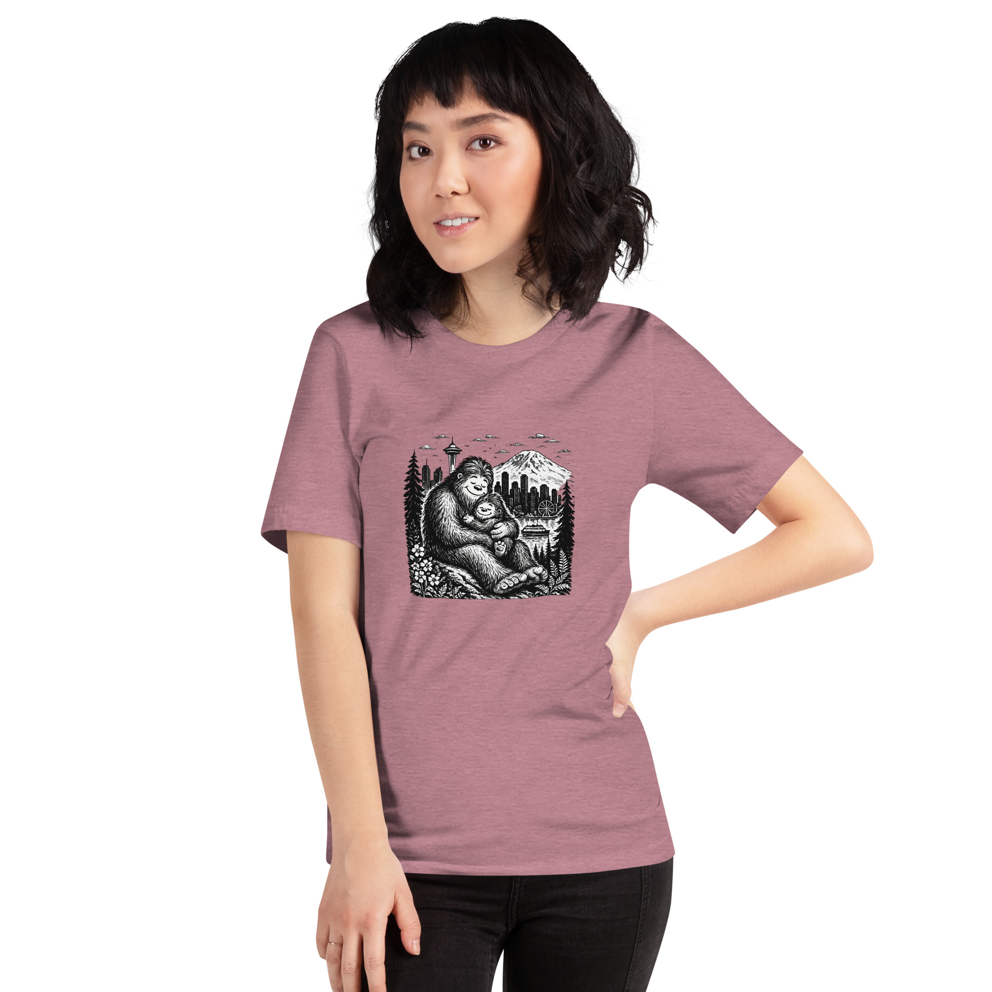 Pacific Northwest Mama & Baby Sasquatch - Image 167